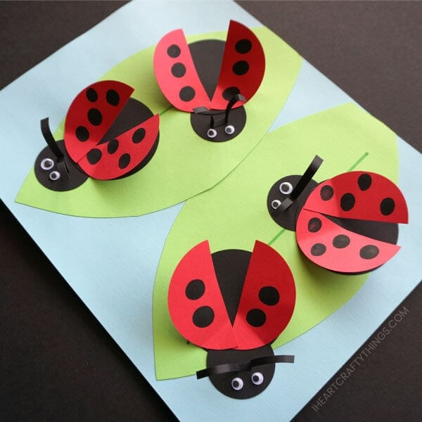 Paper Ladybug Craft Easy Ladybug Crafts For Kids To Enjoy This Summer