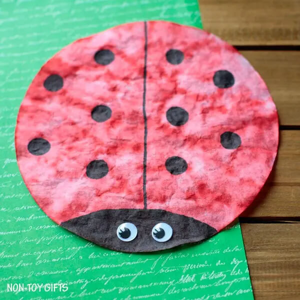 Coffee Filter Ladybug Craft Easy Ladybug Crafts For Kids To Enjoy This Summer