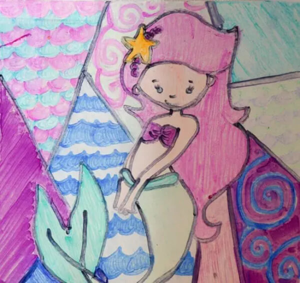 Mermaid Suncatcher