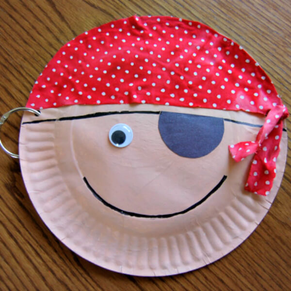 Paper Plate Pirate Craft Idea & Activities For Kids