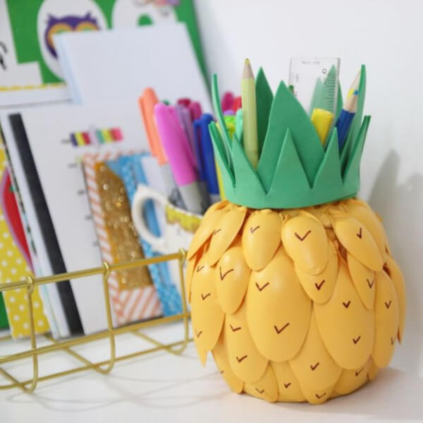 Cute Pineapple Pencil Case