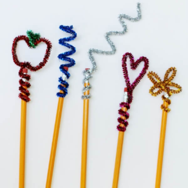  Pipe Cleaner Pencil Topper Pencil Toppers For Kids