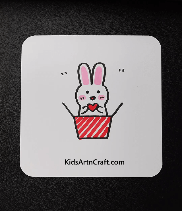 Quickly Bunny Drawing Ideas For Kindergartners To Make At Home
