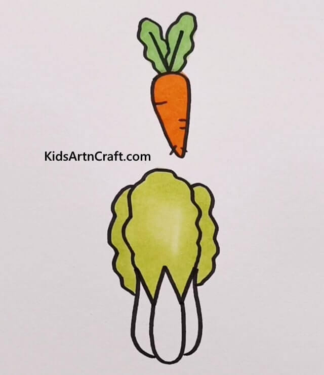 Carrot (Gajar) and Radish (Mooli) - Eatable Roots