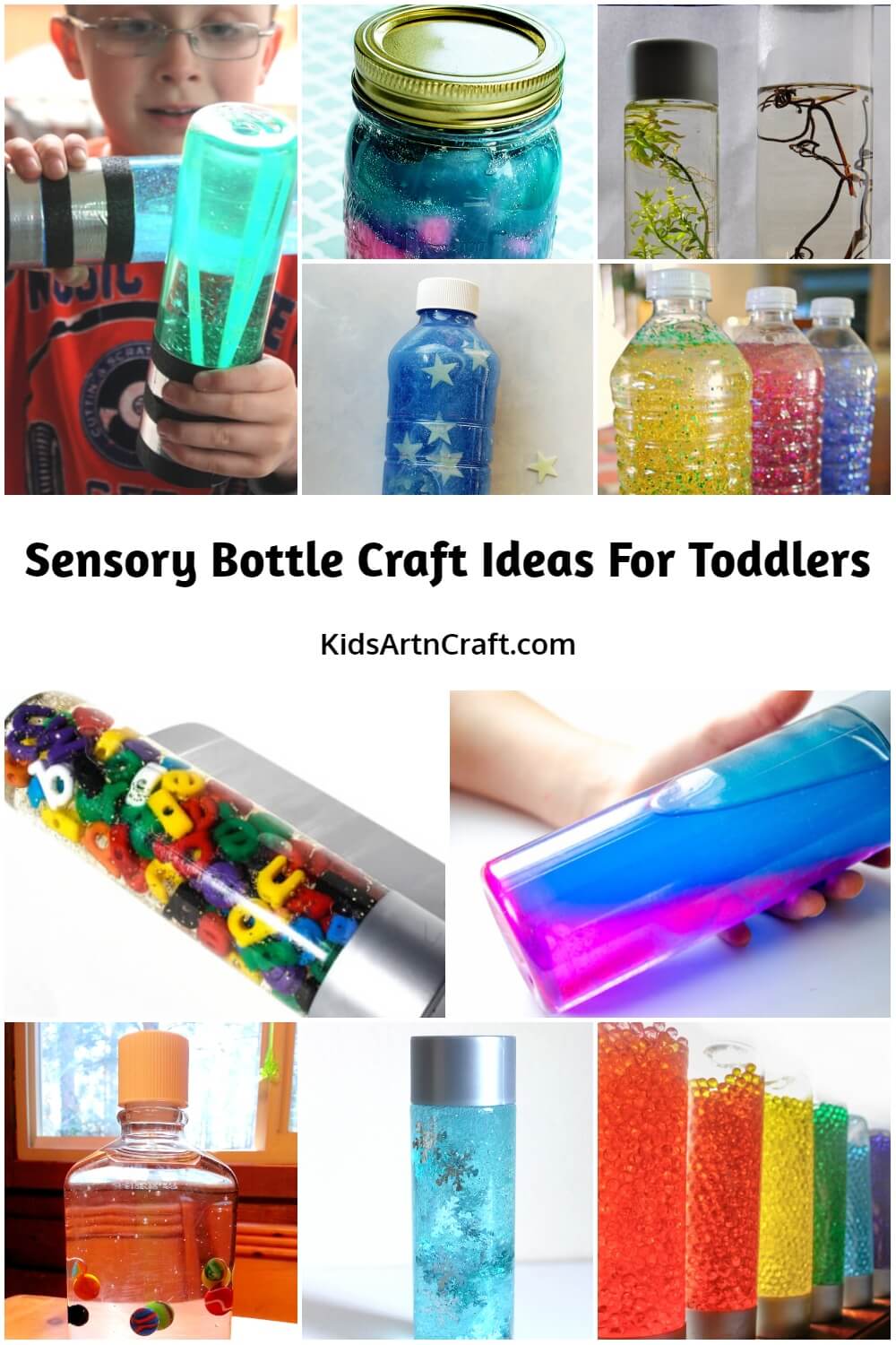 Sensory Bottle Craft Ideas For Toddlers