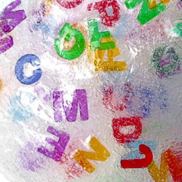 Alphabet Craft Activities For Kids Searching Alphabets in Slime