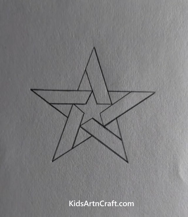 Cool 3D Star Drawing with Pencil Art 3D pencil Drawings