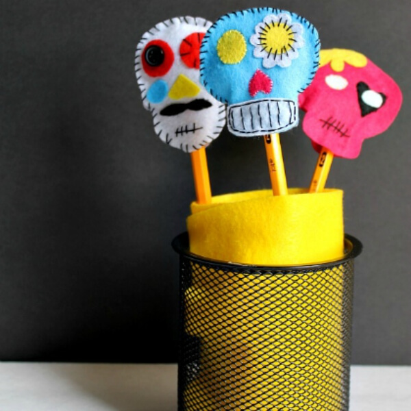Cute Pencil Toppers Craft For Kids