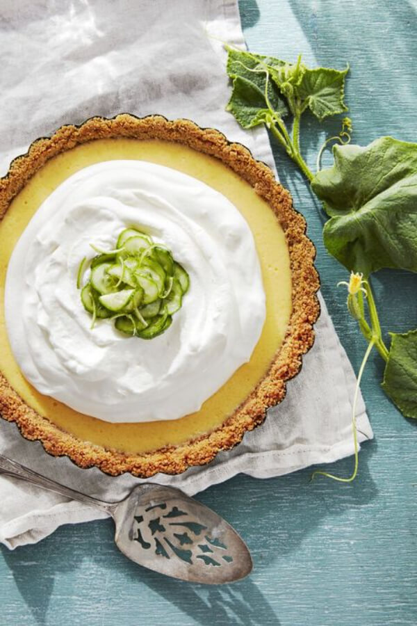 Drinks & Desserts Ideas for Kids Cucumber Key Lime Pie Dessert Recipe
