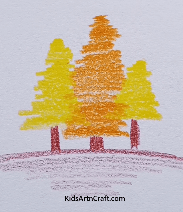 Pine Trees by Crayon Shades