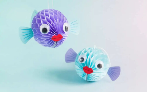 Puffer Fish Craft For Kids