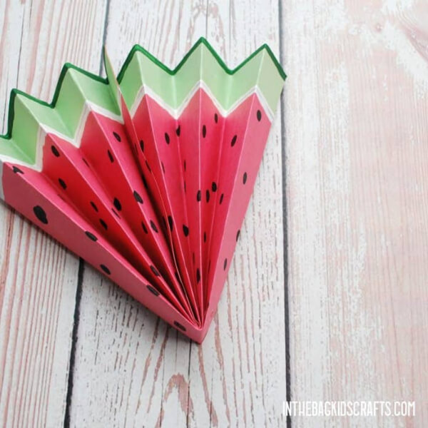 Easy Watermelon Crafts & Activities for Kids Easy Watermelon Paper Crafts