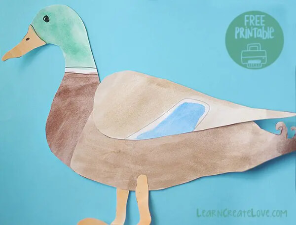 Mallard Ducks Printable Crafts Duck Crafts & Activities for Kids