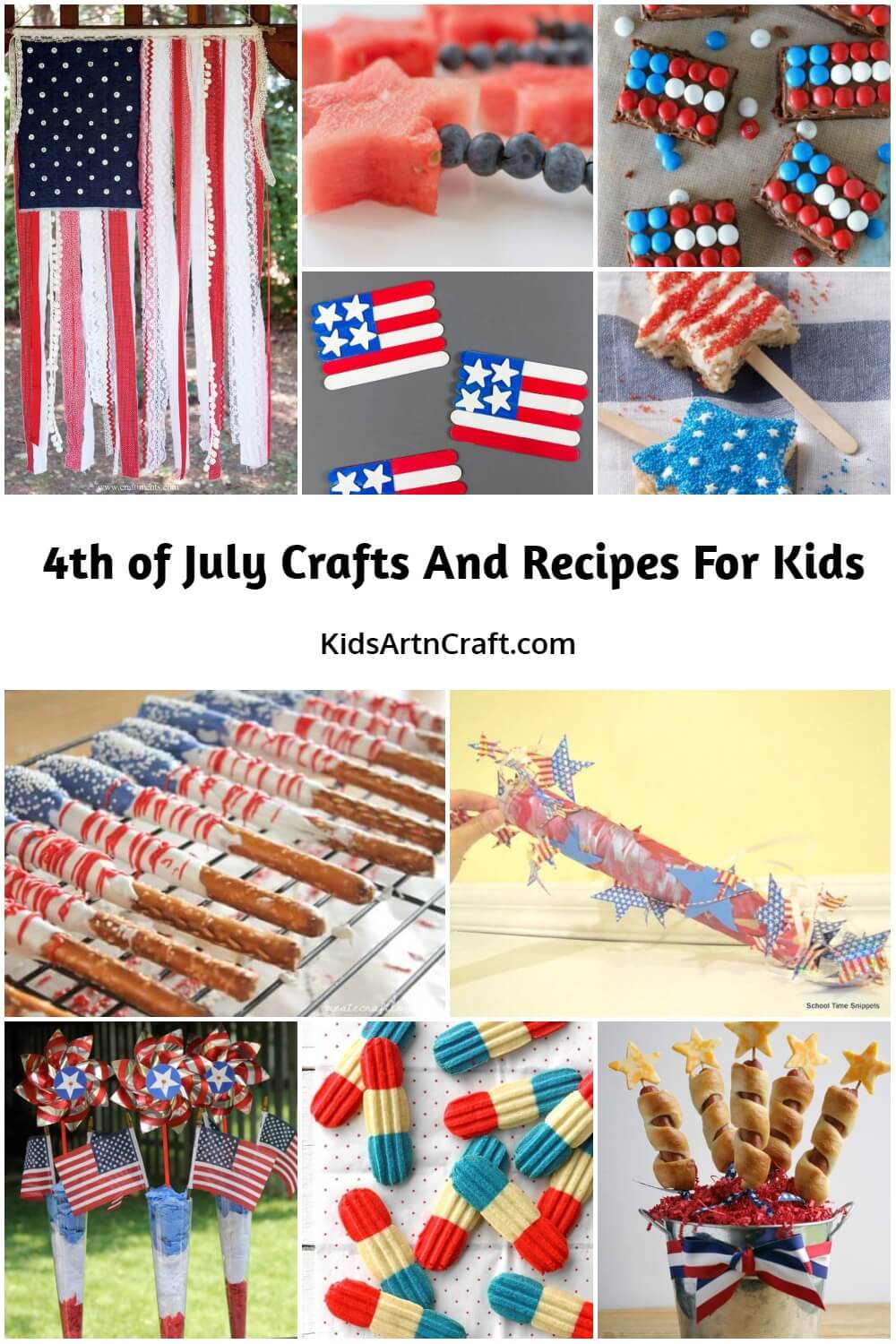4th Of July Crafts & Recipes For Kids - Kids Art & Craft