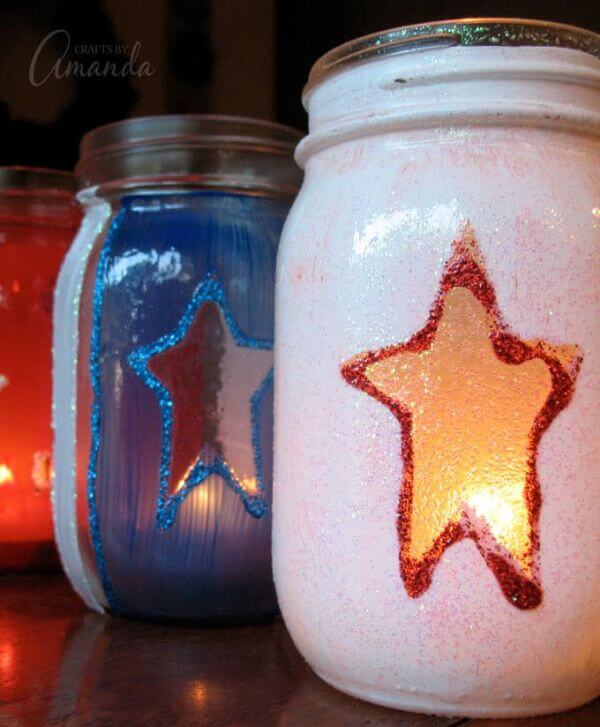 4th Of July Crafts And Recipes For Kids 4th Of July Luminaries Craft For Kids