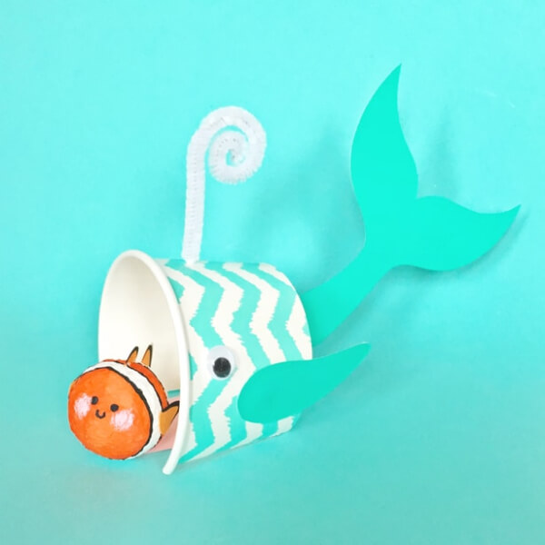 Whale and Fish Paper Craft