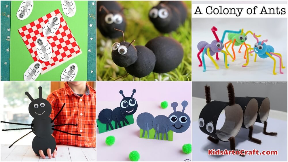 Ant Crafts & Activities for Kids