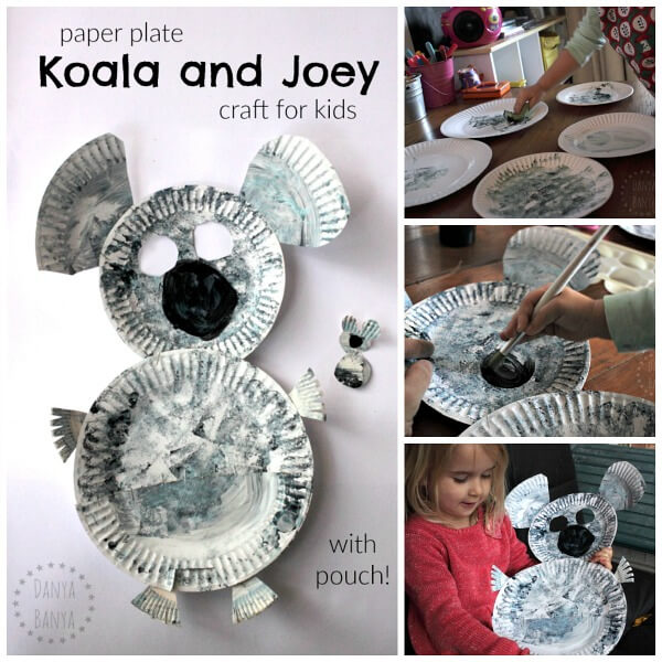 Koala Craft Ideas for Kids Fun with plates