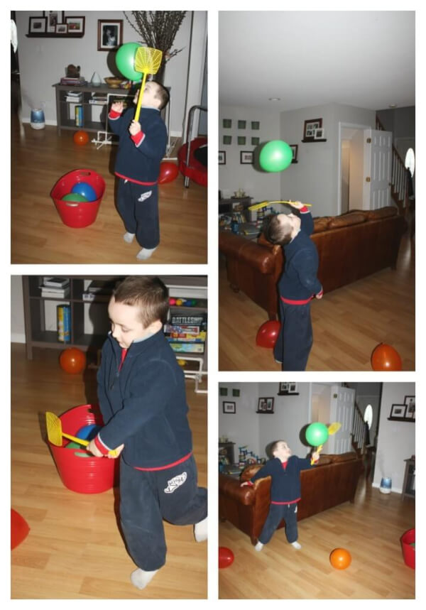 Slap The Balloon Game Idea For Kids : Fun Balloon Games For Kids