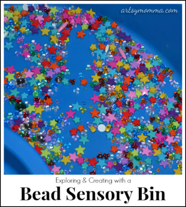 Bead Sensory Bin Craft Ideas For Preschoolers