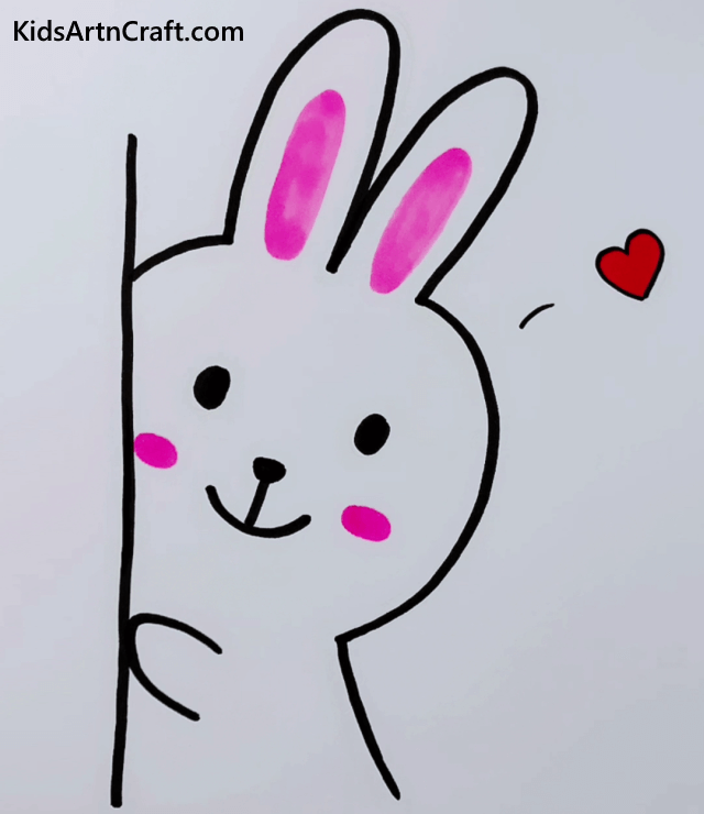 Lovely Bunny Drawing & Art Ideas With Love For Kindergartner