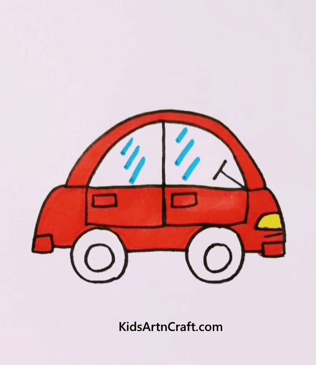 Easy Drawings & Painting Ideas for Kids Not a toy car but my dream car