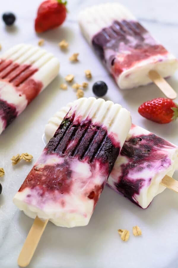 Berry-Licious Popsicles
