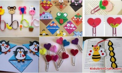 Bookmark Ideas that Your Kid Can Make for Books
