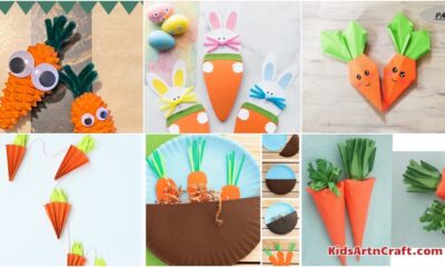 Carrot Crafts & Activities for Kids