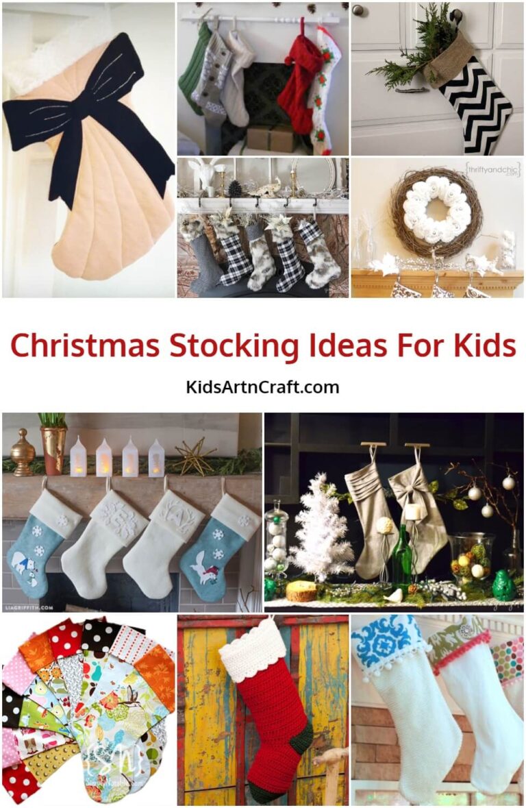 Christmas Stocking Ideas For Kids Kids Art & Craft