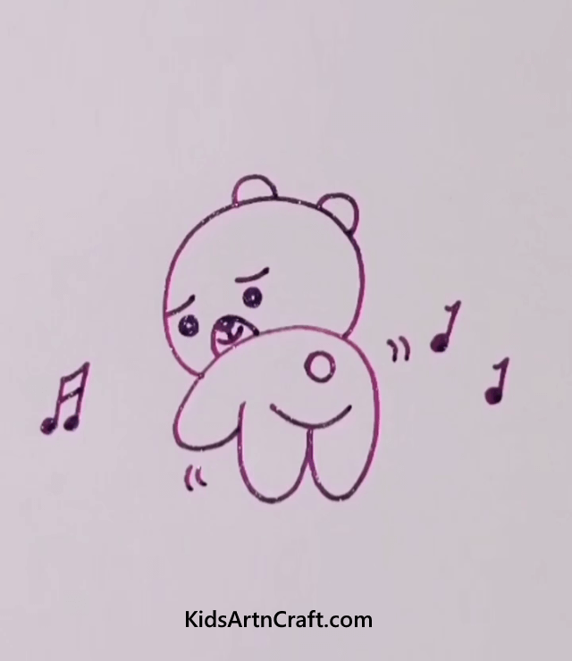 Draw A Dancing Teddy