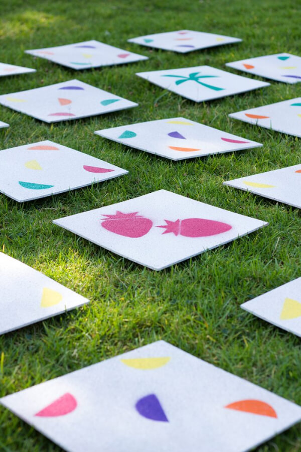 Giant Lawn Matching Game Outdoor Games For Summer