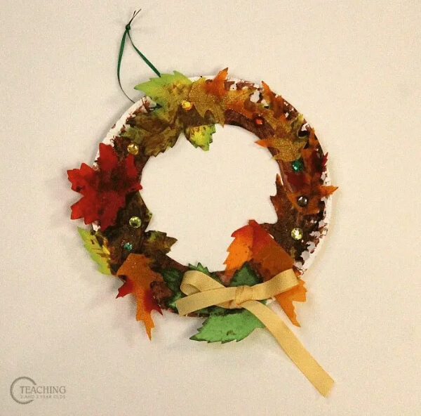 Fall Wreath For Thanksgiving Craft & Activities For Kids