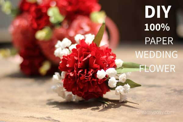 How To Make Paper Flower Baby Breath
