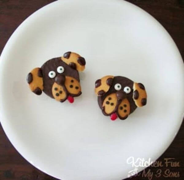 Tiny Doggo Choco Bites Snack Cake Crafts For Kids