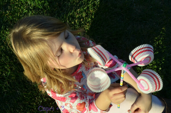Easy Anemometer Craft Idea For Kids