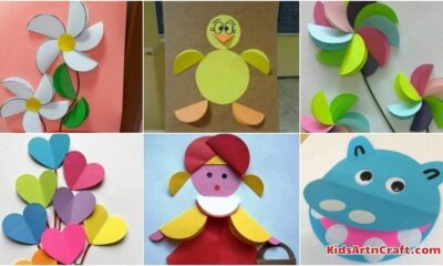 Easy Paper Crafts & Activities for Kids