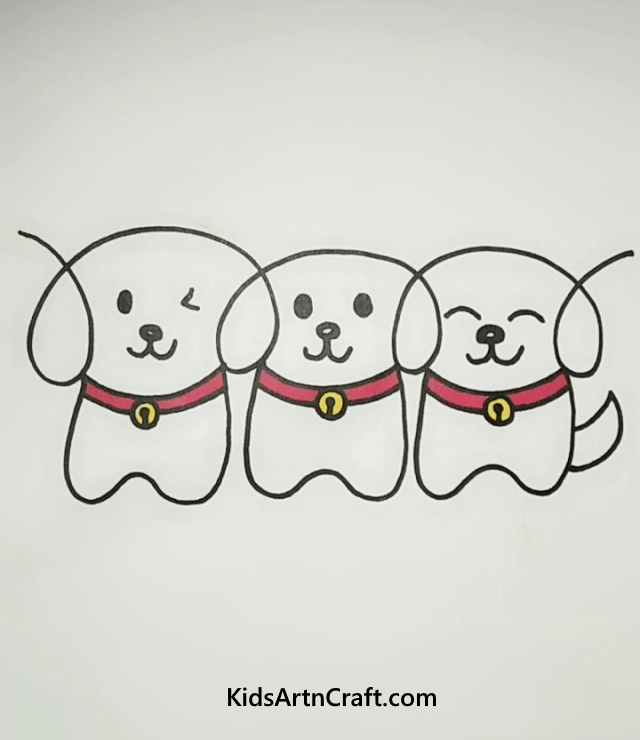 Draw Three Pupps
