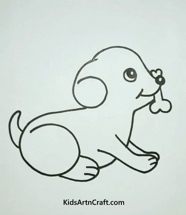 Easy To Draw Animals For Kids Dog