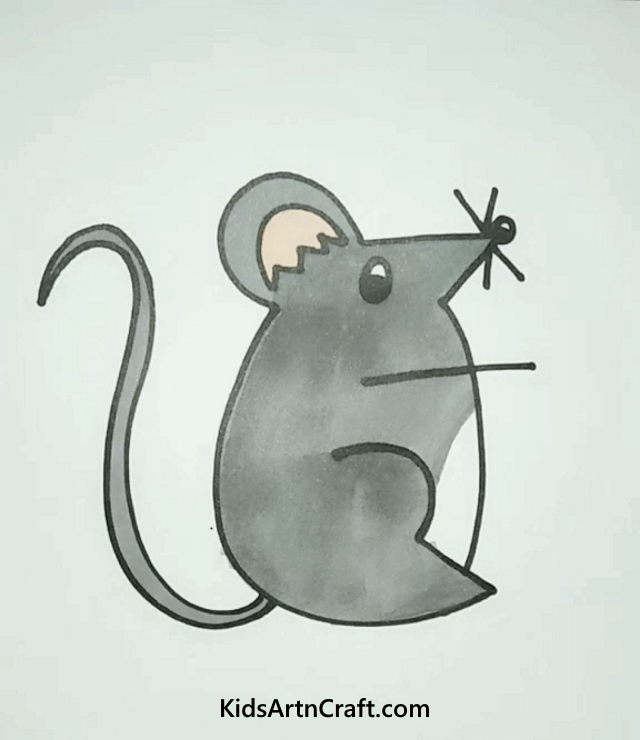 Easy To Draw Animals For Kids Mouse