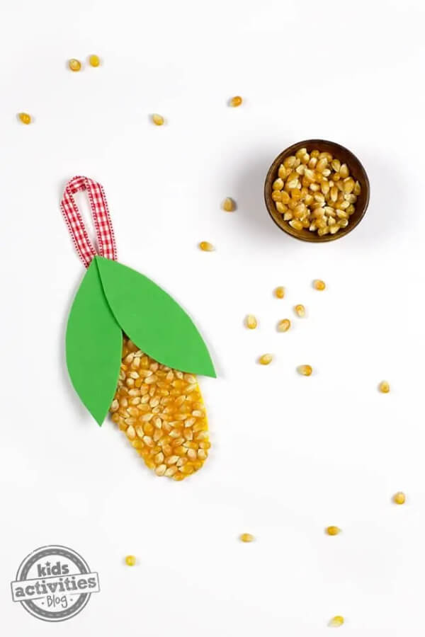 Corn Harvest Craft For Kids
