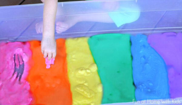 Fizzy Rainbow Slush Activity For Kids