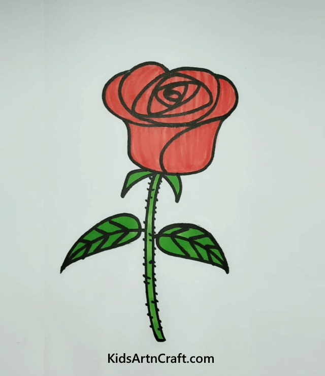 Drawing & Painting Inspirations from Nature Red Rose Lets Take Drawing Inspirations from Nature