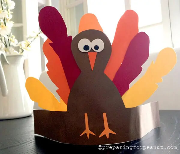 Simple Turkey Feather Thanksgiving Craft & Activities For Kids