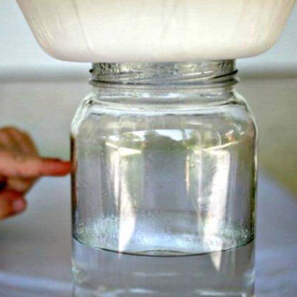How To Make Rain Experiment In A Jar