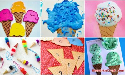 Ice Cream Crafts Ideas For Kids