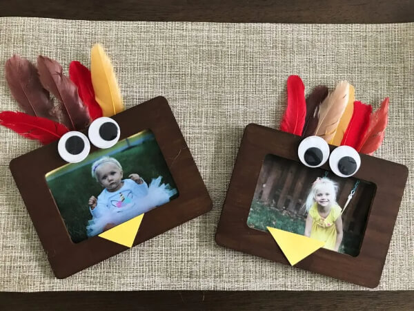 Thanksgiving Turkey Frame Crafting & Activities For Kids