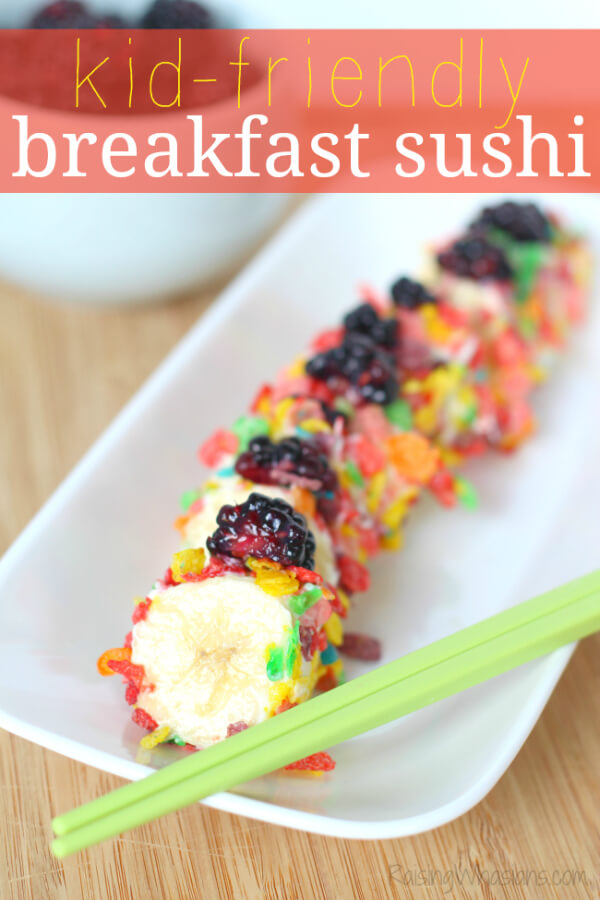 Delicious Sushi Recipe Idea For Breakfast Fun Meals To Cook For Your Kids