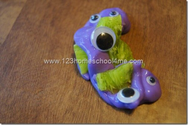 Crazy Monster Crafts For kids Monsters Inc Slime