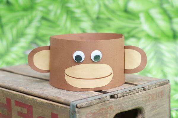 Monkey Hat Monkey Craft Ideas For Kids